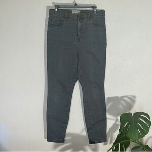 Everlane High-Waisted Skinny Jeans | Size 31 | Smoke Black